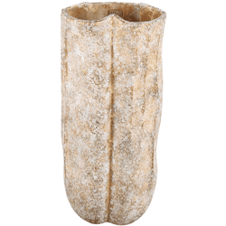 PTMD bloempot Roddie hoog M creme 49 cm