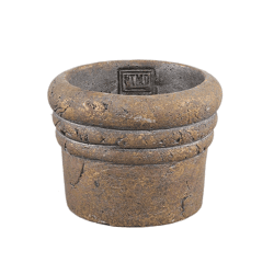 PTMD bloempot Helena S bruin 12 cm