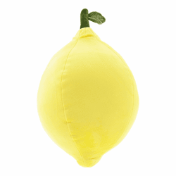 Unique Living kussen Tropic Icons lemon 30 cm