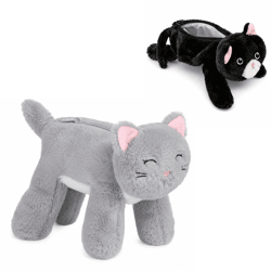 A Tail of Tails katten etui 30 cm 2 assorti