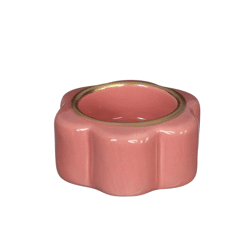 Tealight holder old pink 7 cm