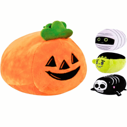 Knuffel Halloween pluche 15 cm 4 assorti