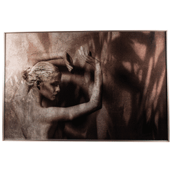 PTMD glasschilderij Exclusive Art Broken Clay by Monk 150 x 100 cm