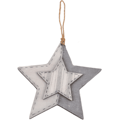 Pendant Star gray 19 cm