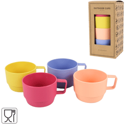 Norlander bekers 300 ml set van 4