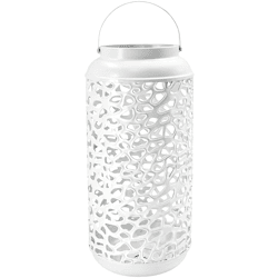 Noor Living windlicht wit 38 cm