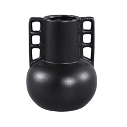 PTMD vaas Essa zwart 23 cm
