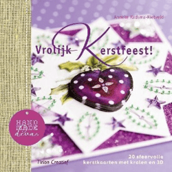 Handmade Divas DIY boek maak je eigen kerstkaart