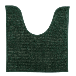 WC mat groen polyester 45 x 50 cm