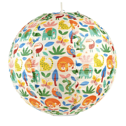 Rex London lampion Wild Wonders papier 40 cm