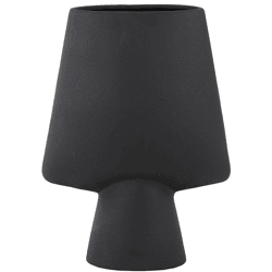 Light en Living vaas Ciara zwart 41 cm