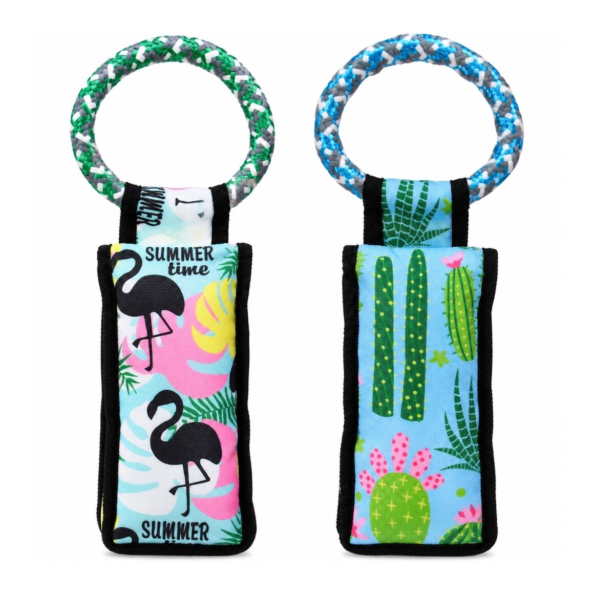 Hondenspeelgoed tropical piepend 31 cm 2 assorti