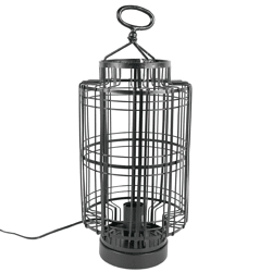 Tafellamp Kyle EU-stekker zwart 48 cm
