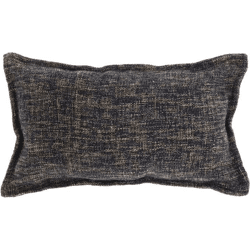 Unique Living kussen Nessa black 30 x 50 cm