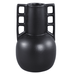 PTMD Vase Essa schwarz 30 cm