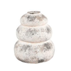 PTMD pot Bulby beige/pink M 31 cm