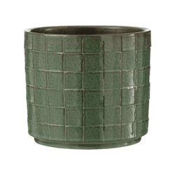 J-Line bloempot groen 14 cm
