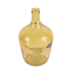 Fles gerecycled glas amber 30 cm