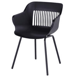 Hartman tuinstoel Jill Rondo black/black 78 cm