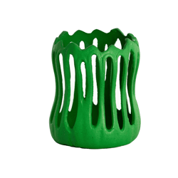 Light & Living theelichthouder Tivoli groen 13 cm