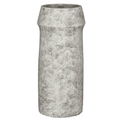PTMD bloempot Nimma hoog XL cement grijs 55 cm
