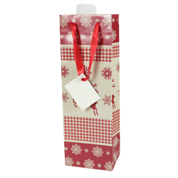 Geschenkverpakking rendier 36 cm