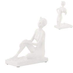 J-line beeld vrouw 20 cm 2 assorti