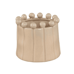 PTMD bloempot Celine S creme 12 cm