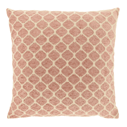 Unique Living Miley Cushion, Old Pink, 45 x 45 cm