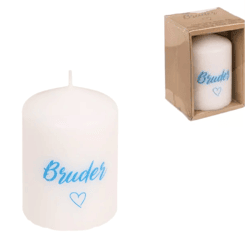 Out of the Blue Blunt Candle Bruder 6 x 8 cm