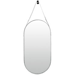 Len-Fra wandspiegel Miami II  zilverkleurig 50 x 100 cm