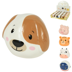 Spaarpot 8 cm 5 assorti