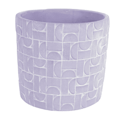 D&M Depot bloempot paars 17 cm