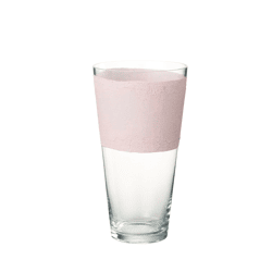J-Line vase Delph glass light pink 35 cm