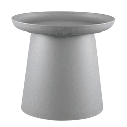 PTMD bijzettafel Nicca grijs 50 cm