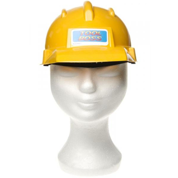 Baustellen Helm Kinder Plastik Gelb (16031085) 
