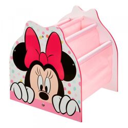 Minnie Mouse - Hängefach-Bücherregal für Kinder – Büchergestell für das Kinderzimmer 