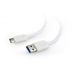 CableXpert USB 3.0 auf Type-C Kabel (AM/CM) 0.1m CCP-USB3-AMCM-W-0.1M