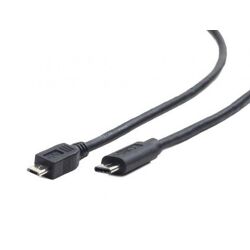 CableXpert Micro USB 2.0 auf Type-C Kabel 1.8m CCP-USB2-mBMCM-6