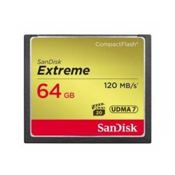SanDisk CompactFlash Card Extreme 64GB SDCFXSB-064G-G46