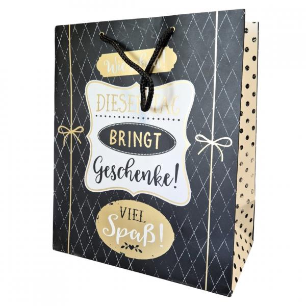Evergreen Goods Geschenktüten Für Weinflaschen – 8 Stück Mit Anhänger & Griffen, 39x12x9 Cm