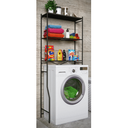 Waschmaschinenschrank „Tubas M“ – 160×68×25 cm – Weiß – A-Ware