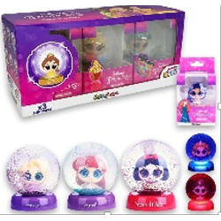 Disney Princess Snow Light – LED Schneekugel – A-Ware