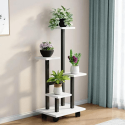 BloomNest™ 4-stöckiger mobiler Pflanzenständer