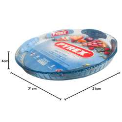 Pyrex Daily Tarteform – Ø 27 cm – Hitzebeständig & Langlebig – A-Ware