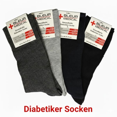Gesundheits Diabetiker Socke (4er-Pack) – Premium