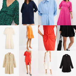 2,80 € Mix Lagerkleider Größe 32–54, Kategorie A, Sommer-Herbst-Frühling, Markenware aus Deutschland, sofort verfügbar