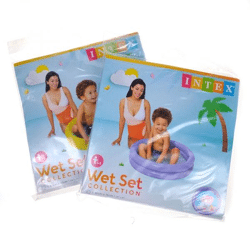 INTEX aufblasbares Kinderbecken 61x15 cm, Farbmix