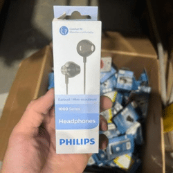 341x Motorola und Philips kabelgebundene Kopfhörer mit Kabel