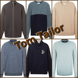 Herrenpullover-Mix von Tom Tailor